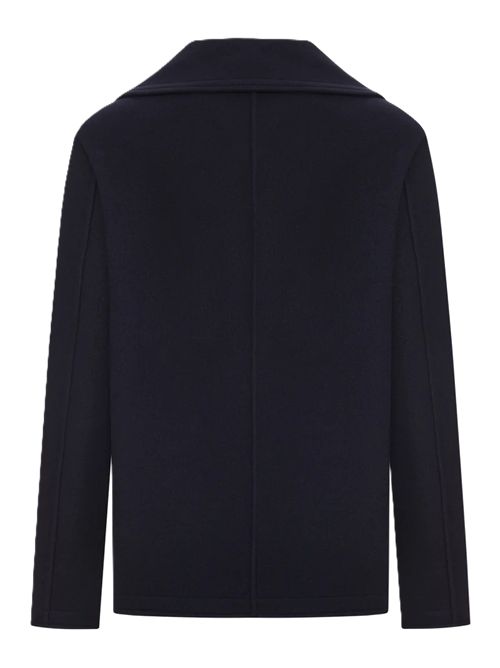 Doppiopetto in lana e cashmere Stone Island | L2S15 4100040 S0453V0020 NAVY BLUE